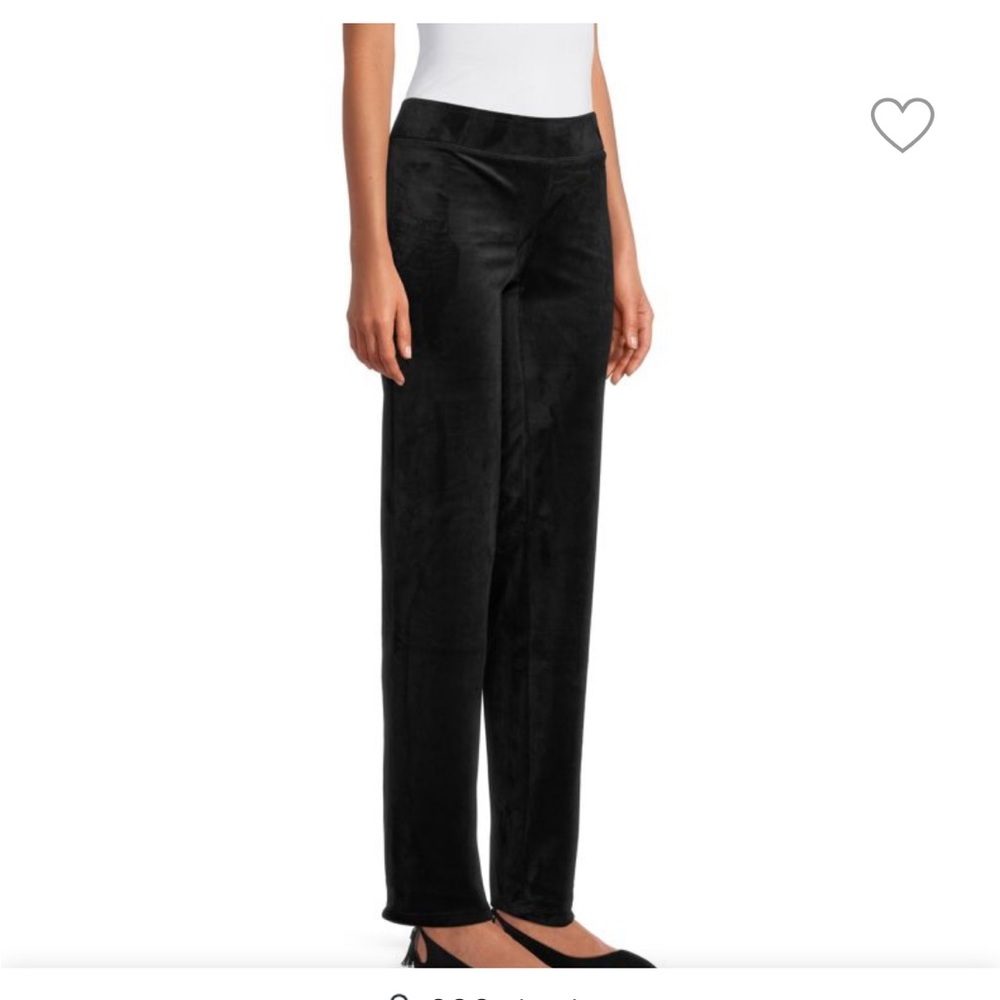 new! Lily Pulitzer | Dorsey Velour Pants in Onyx size XXS